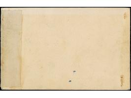 1901, Kaiseryacht 5 Pfg. im waagerechten Paar mit Stempel “TSINGTAU KIAUTSCHOU ** 26.5.03” auf vierteiliger Panorama-Karte vo