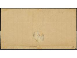 1868, 1 Kr. grün und 3 Kr. mittelrosarot je im senkrechten Paar mit klarem EKr. “LAHR 19.AUG.(71) als tarifgerechte Frankatur