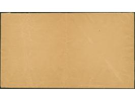 1941, Flugpostvignette F+10F. schwarzopalgrün und dunkelbräunlichrot, je im Eckrand-4er-Block auf Feldpostbrief-Vorderseite i