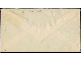 1932, 5 auf 40 Pfennig und 20 auf 100 Pfennig, sauber mit Stempel “DANZIG-LANGFUHR 21.2.34” auf unterfrankiertem Brief aus Os