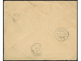 10 Pfg. lebhaftrosarot, 2 Einzelwerte, mit jeweils sauber aufgesetztem "LINDI 24 3 90" auf Briefkuvert nach Nordhausen, mit D