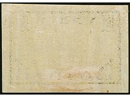 1919, Viking ship 5 mark black/orangeyellow, with inverted center, unused, very fine and rare, certificate Löbbering BPP (201