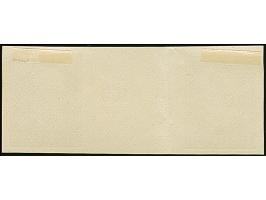 1936, Päts 50 senti, imperforated horizontal gutter pair, unused, very fine and rare, certificate Löbbering BPP (2016)&nbsp;