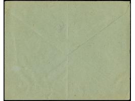 1918, 20 (kopeks) on 2 kopeks, wide margins all around, tied by cds. "WESENBERG 18 11 18" to cover, folded once not affecting