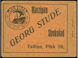 1928, Coat of arms, stamp booklet with all four panes and interleafes, original clip, slight discolouration on the cover, oth