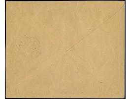 1919, 50 kopeks and 1 rubel with additional franking tied by cds. "TALLINN 15 5 19" to local cover, Estonia 15 k. with small 