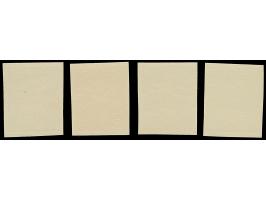 1938, Centennial 5-25 senti, imperforated proofs, mint never hinged, fine