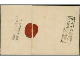 1858, perforated issue 10 kopeck brown &amp; blue and 20 kopeck blue &amp; orange, both in nice fresh colour and well perfora