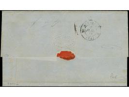 1866, Numerals 20 c. rose, fresh colour and even large margins, tied by barred oval "2" with adjacent French octagonal "MONTE