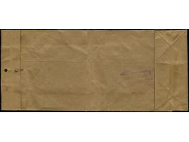 1956, 1 M., 70 Pfg. und 20 Pfg. mit Handrollstempel “BERLIN SW77 29.5.58” als portogerechte Frankatur auf kpl. R-Luftpost-War