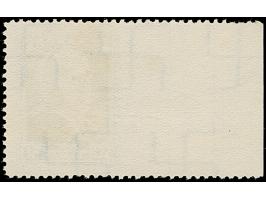 1937, Ulmanis 30 santimi blue/darkblue, with left sheet margin, imperforated at left, without gum, scarce, fine