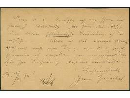 1 Gr. karmin, farbfrisch, gut geprägt und und gut gezähnt mit klarem EKr. “BERLIN P.A.No.7 12.6.74” als tarifgerechte Zufrank