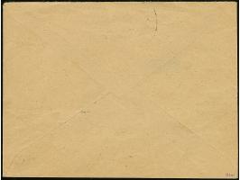 1920, Telsiai Postmaster Issue 40 skatiku, tied by cds. "TELSIAI 14.1.20" to registered cover to Tryškiai, inside note “T. Go