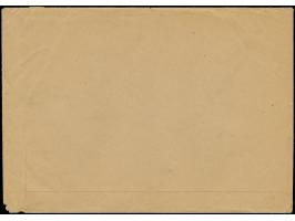 1948, Bauten 5 Pfg., 10 Pfg. und 20 Pfg. grün mit Stempel “HEIDELBERG 26.2.49” als portogerechte Frankatur auf großformatigem