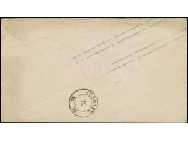 Umschlag 1 Ngr. mit nebengesetztem DKr. "PULSNITZ 13/III 65" und handschriftlichem Vermerk "20 Thaler eingezahlt zur Postexpe