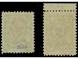 1926, War Orphans +2 on 3 centu and +2 on 5 centu, each with inverted surcharge, unused, fine