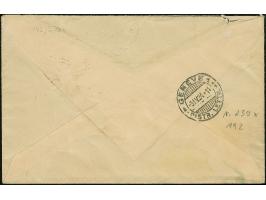 1924, War Oprhans Airmail 60 centu, with additional franking, tied by cds. “KAUNAS 31.III.1924” to slightly soiled registered