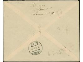 1924, War Orphans +1 on 2+2 centu - +50 on 1+1 litas, tied by cds. “KAUNAS 17.II.27” to registered express cover to Vienna wi