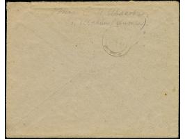 SIAULIAI: 1919, Fourth Berlin Issue 10skatiku brick-red, with additional franking, tied by cds. "SIAULIAI 12.VIII.19" to regi