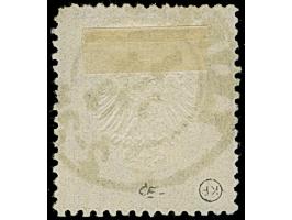 ¼ Gr. grauviolett mit klarem DKr. “LEIPZIG 1.JAN.72” vom ERSTTAG. Die farbfrische Marke ist deutlich geprägt mit oben zum Tei