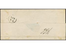 10 Gr. hellgraubraun mit handschriftlicher Entwertung “Homberg 7/4.73” in Mischfrankatur mit großer Schild ½ Gr. orange und 1