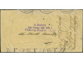 1916, Germania 40 Pfennig mit Fremdentwertung "BERLIN 19.3.16" als portogerechte Einzelfrankatur auf Eilboten-Feldpostbrief m