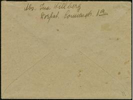 1918, 40 Pfennig auf 20 Kopeken lebhaftultramarin/mittelrotkarmin, sauber mit L1 “DORPAT” mit nebengesetztem handschriftliche