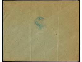 1920, Ziffern 20 Pfennig blau mit Stempel “KATTOWITZ 27.3.20” auf Firmenbrief aus Sosnowice nach Dresden, offen aufgeliefert,