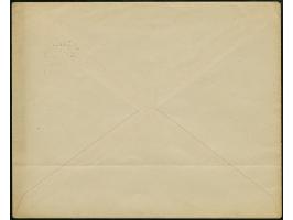 1920, 10 Pfennig auf 20 Pfennig preußischblau mit Doppelaufdruck, zusammen mit 50 Pfennig auf 5 Mark orange, Aufdrucktype III