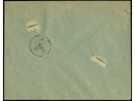 1890, Krone/Adler 5 Pfg. opalgrün mit dänischem Schiffspost-Stempel “KORSOR-KIEL DPSK-POSTKT. No.2 7/5 (97)” nach Kopenhagen 