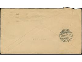 1893, Columbian Exposition 2 c. tied by special machine cancel “WOLD'S FAIR STATION CHICAGO 1893 OCT.23” to underfranking adv