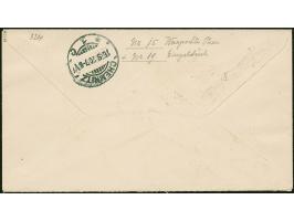 1920, Aufdruckausgabe Germania 5 Pfennig im waagerechten Paar und 80 Pfennig Einzelwert mit rechtem Seitenrand, sauber mit St