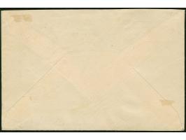 “MITTELLANDBAHN (DOA) a ZUG 34 13.4.14” zweimal klar auf Kaiseryacht 2½ H. ohne Wasserzeichen und 20 H. mit Wasserzeichen als