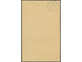 “DSP OST-AFRIKANISCHE ZWEIGLINIE *I 17.1.11” (D. Sultan) sehr klar auf Posteinlieferungsschein für einen R-Brief mit handschr