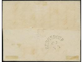 1 Sch. braun, farbfrisch und allseits breitrandig, mit sauber aufgesetztem Strichstempel und leicht übergehendem EKr. “St.P.A