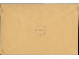 1920, CIS 40 Pfennig, sauber mit Stempel “FLENSBURG 19.5.20” auf Briefkuvert mit nebengesetztem Absenderstempel “COMMISSION I