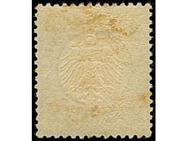 2 Gr. grauultramarin, farbfrisch, sehr gut und erhaben geprägt und gut gezähnt, ungebraucht, in einwandfreier Erhaltung. Ein 