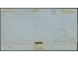 2½ Sch. grün, allseits breitrandig, mit sauber aufgesetzter Nr. “2” und nebengesetztem EKr. “St.PA. HAMBURG 16 12” auf Briefh