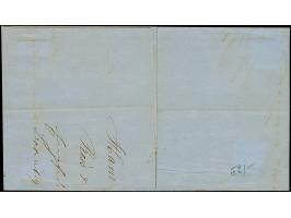 1 Sch. braun im waagerechten 3er-Streifen, farbfrisch und gut gezähnt, mit sauberauf- und nebengesetztem blauen DKr. “HAMBURG