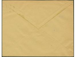 Area of uprising in Poznań Province: “Decernat przy Banku Rzeszy od Urzedu Skarbowege” with initials on pre-printed envelope 