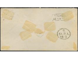 1¼ &nbsp;Sch. graupurpur, zwei Einzelwerte zusammen mit 1⁄2 Sch. schwarz (winziger Randspalt), mit sauber aufgesetzten Strich