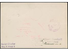 1933, Chicagofahrt mit Anschlussflug, als R-Karte ab “TALLINN -9.X.33”, rechts etwas geknittert, sonst tadellos