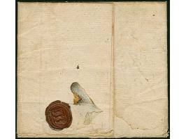 1644 (8 Oct.) entire letter from Exeter to London 'to the hon. John Maynard Esq. Tavistock' (Sargent at Law at ye chamber in 