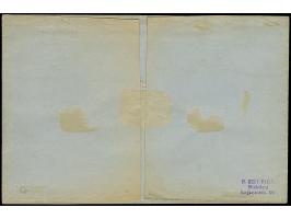 11⁄2 Sch. rosakarmin, farbfrisch und gut durchstochen, mit schwarzem Strichstempel und nebengesetztem Ovalstempel “HAMBURG 18