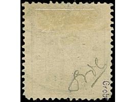 7 Sch. graulila, farbfrisch und gut gezähnt, mit zentrisch und klar aufgesetztem blauen EKr. "HAMBURG I.A. 3/8 65". Dieser St