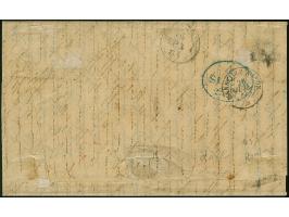 4 Sch. gelbgrün, ein Einzelwert sowie ein waagerechtes Paar, als Streifen geklebt, farbfrisch und gut gezähnt, mit sauber auf