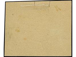 3 R., Mittelstück in Type I, farbfrisch und bis auf einen kurzen Zahn einwandfrei, mit nur einem Stempel "DAR-ES-SALAM 8/11 0