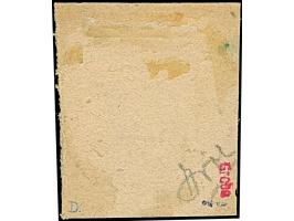 3 Pfg. gelblichgrün, farbfrisch mit klarem Stempel “LAMU OSTAFRIKA 3/2 91” auf kleinem Briefstück, durch Randklebung leichte 