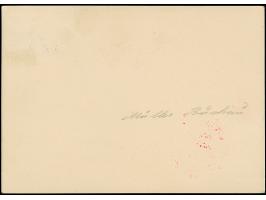 1929, Weltrundfahrt, Etappe Friedrichshafen - Los Angeles, Karte mit Steinadler 2 M. mit Bordpoststempel vom 24.8. und vorder