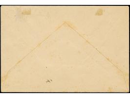 1919, Liberation of Riga 5-35 kopek black on chalky paper, with additional franking tied by cds. "LATWIJA 27.10.19" to local 